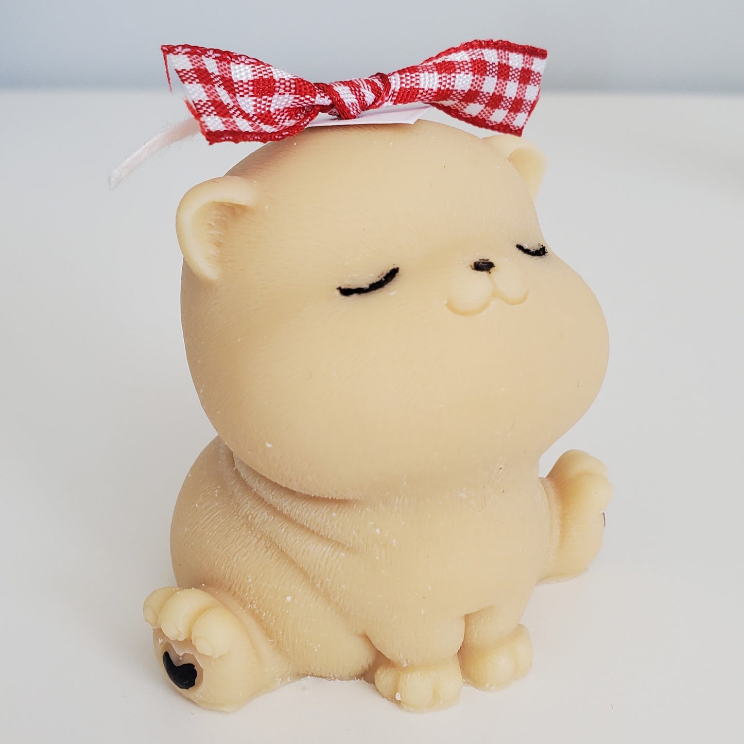 Small Chubby Cat Candle