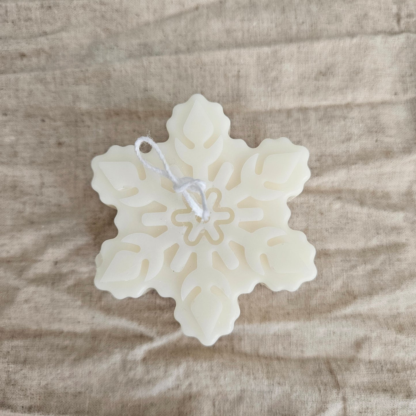 Snowflake Candle