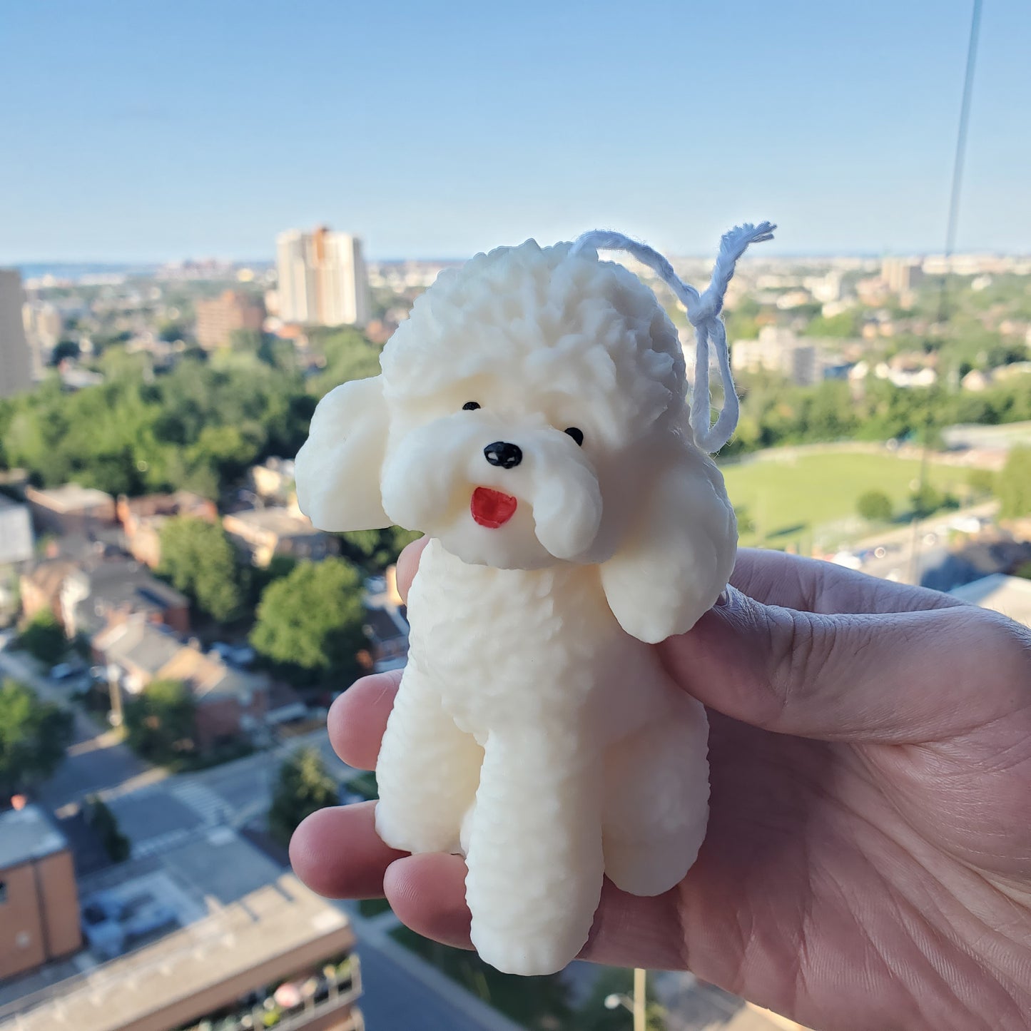 Full size Poodle Candle