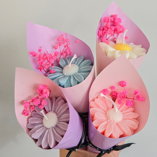 BULK - Flower cone candles