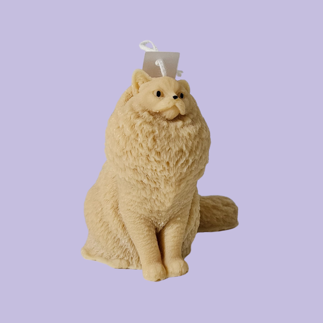 Full size Cat Candle