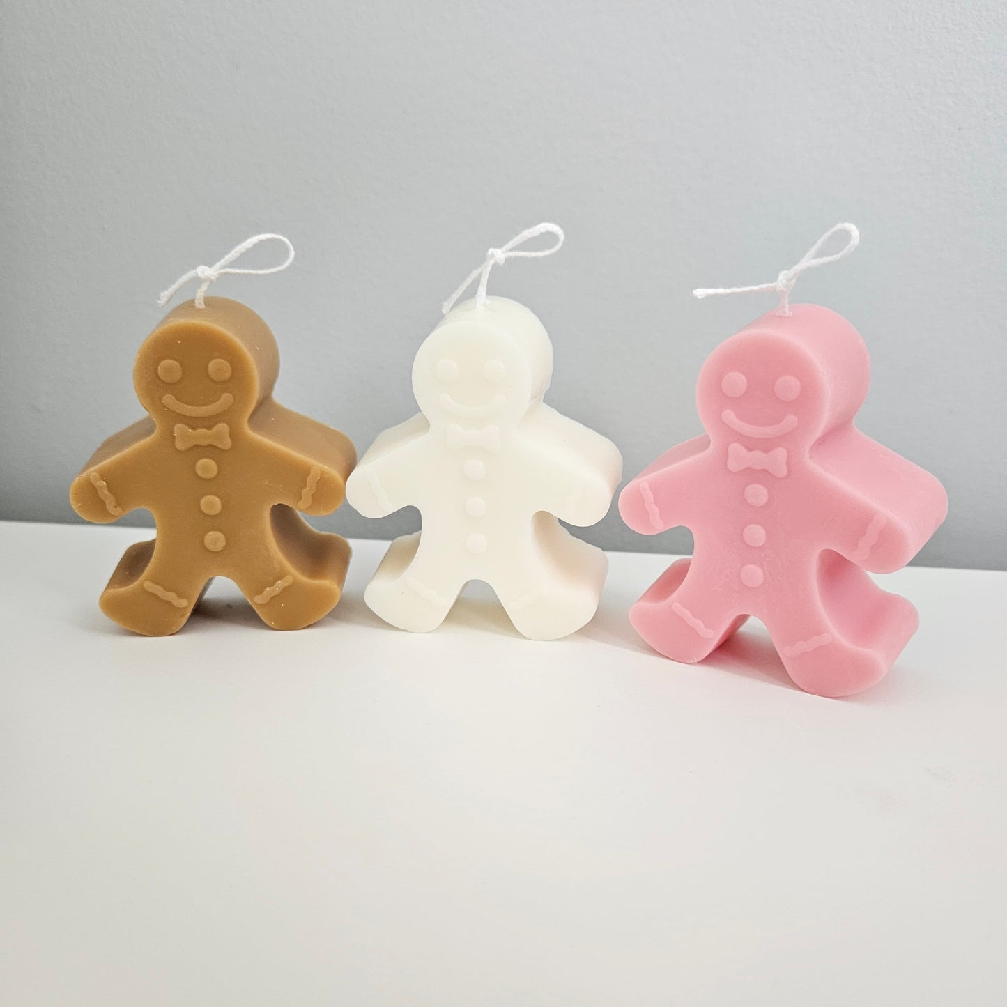 Gingerbread man Candle