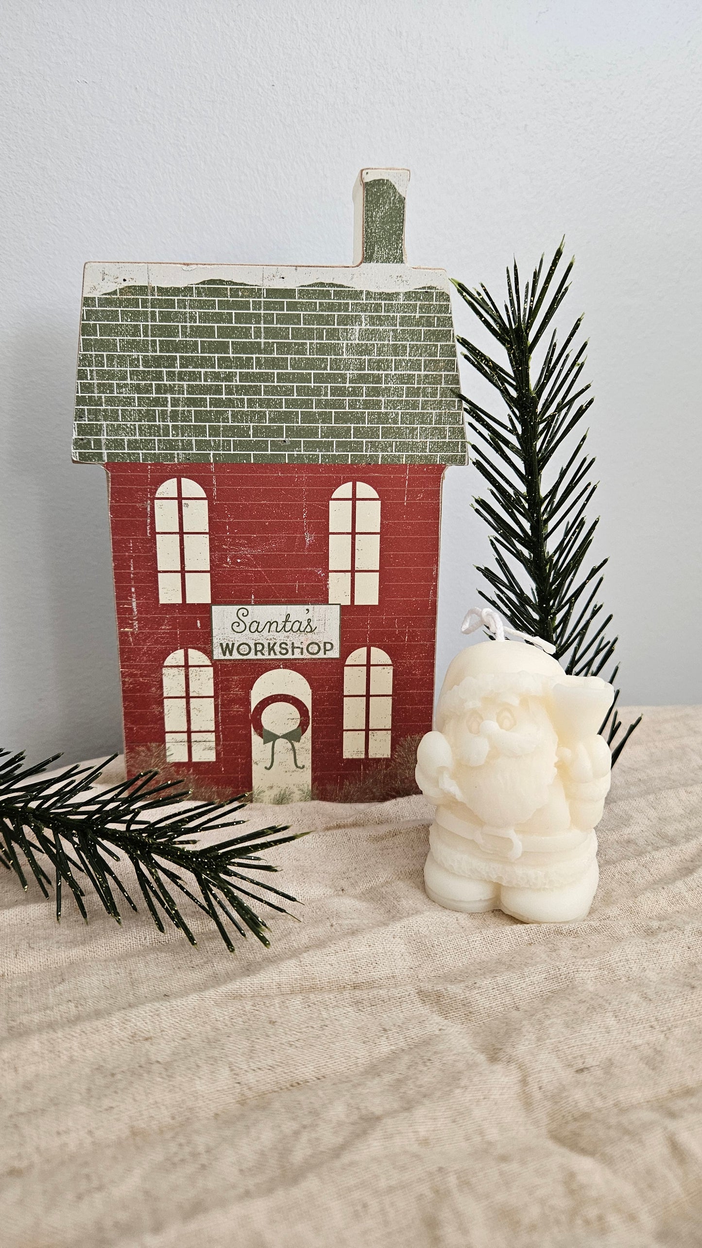 Santa Claus Candle